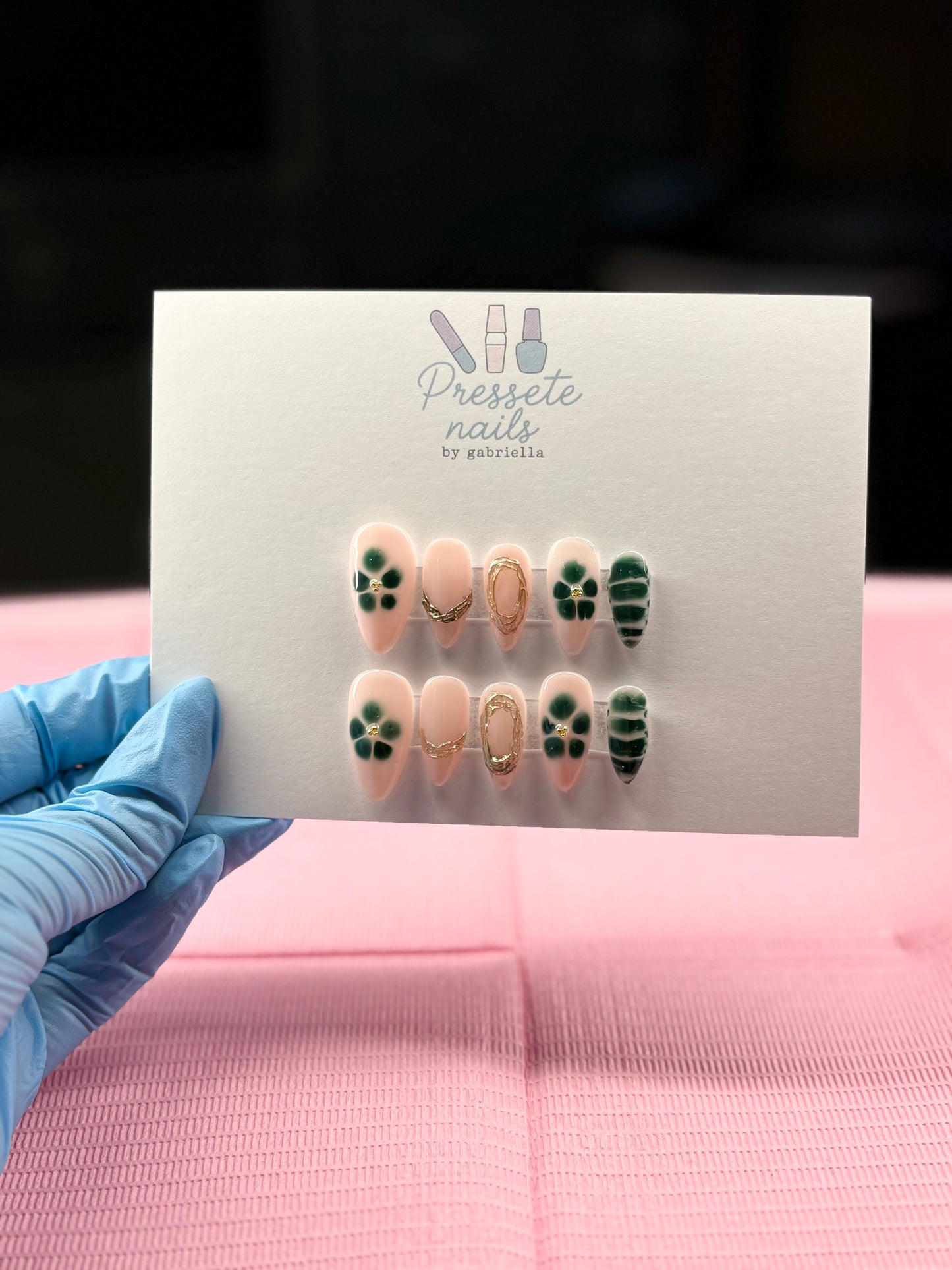 Green And White Gold