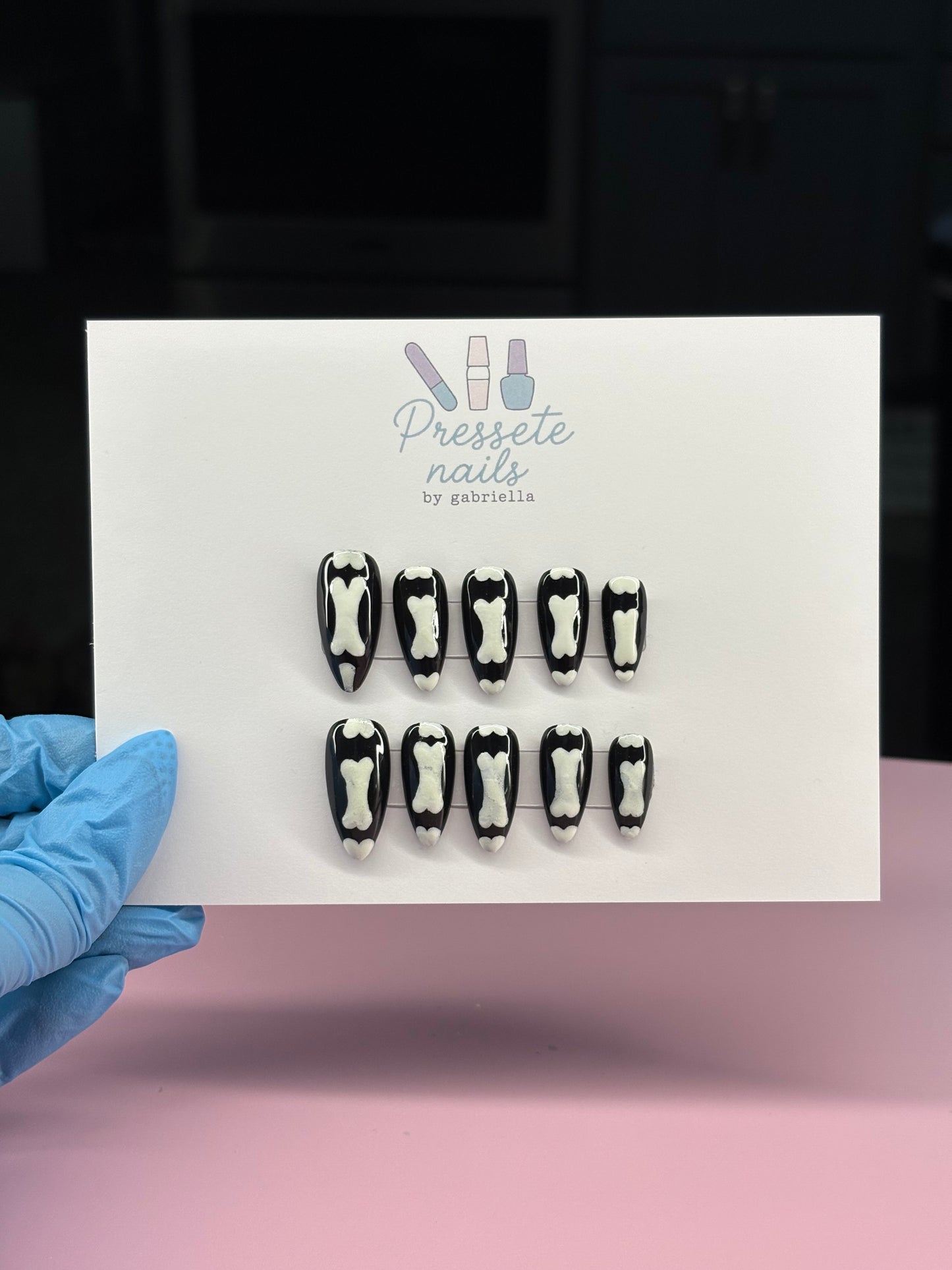 Glow in the dark bones