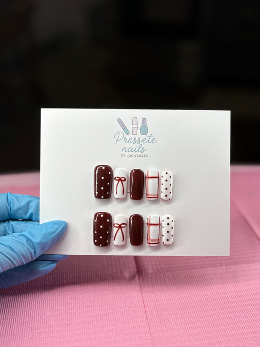 Burgundy Bows