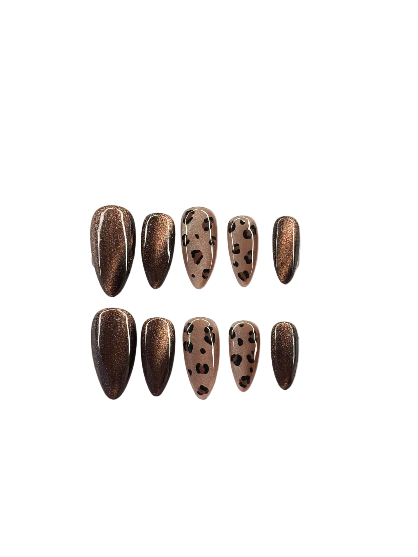 Cat eye cheetah print