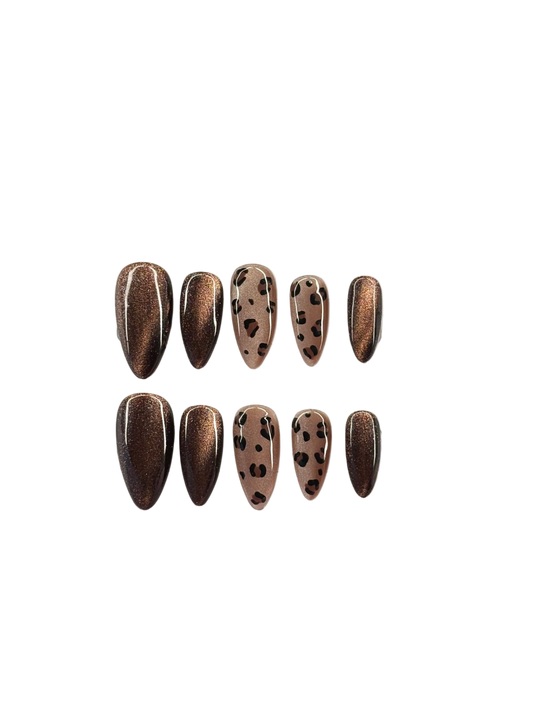 Cat eye cheetah print