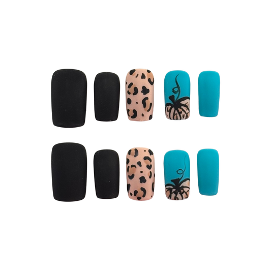 Cheetah print pumpkins