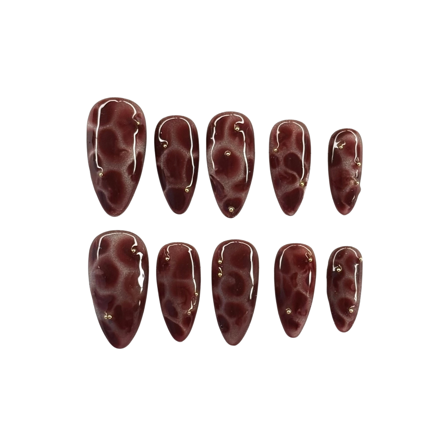 Giraffe with gold accents