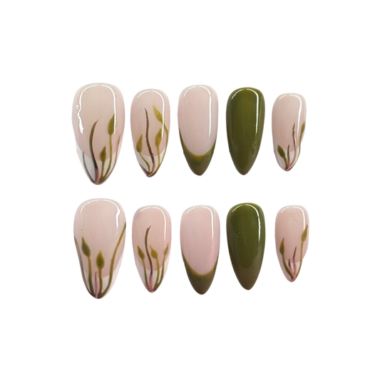 Gold and Green Stems