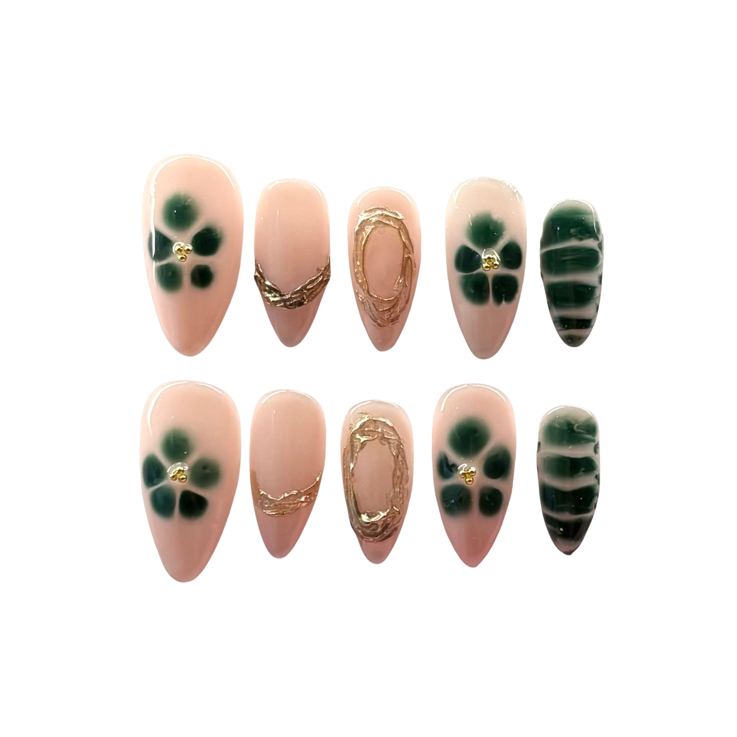 Green And White Gold